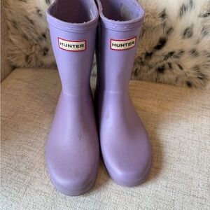 Hunter Kids Lavender Rain Boots